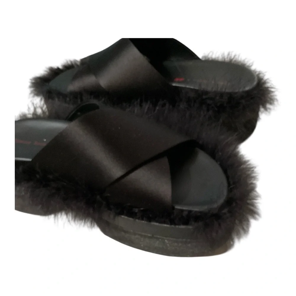 Simone Rocha HM Feather Slides Size‎ 38